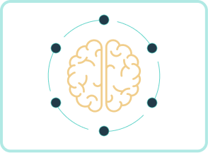 Experience Connected human brain diagram